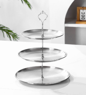 Stainless steel tray combination