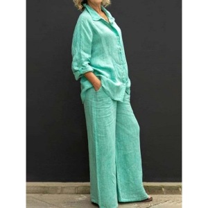 Women's polyester casual suit